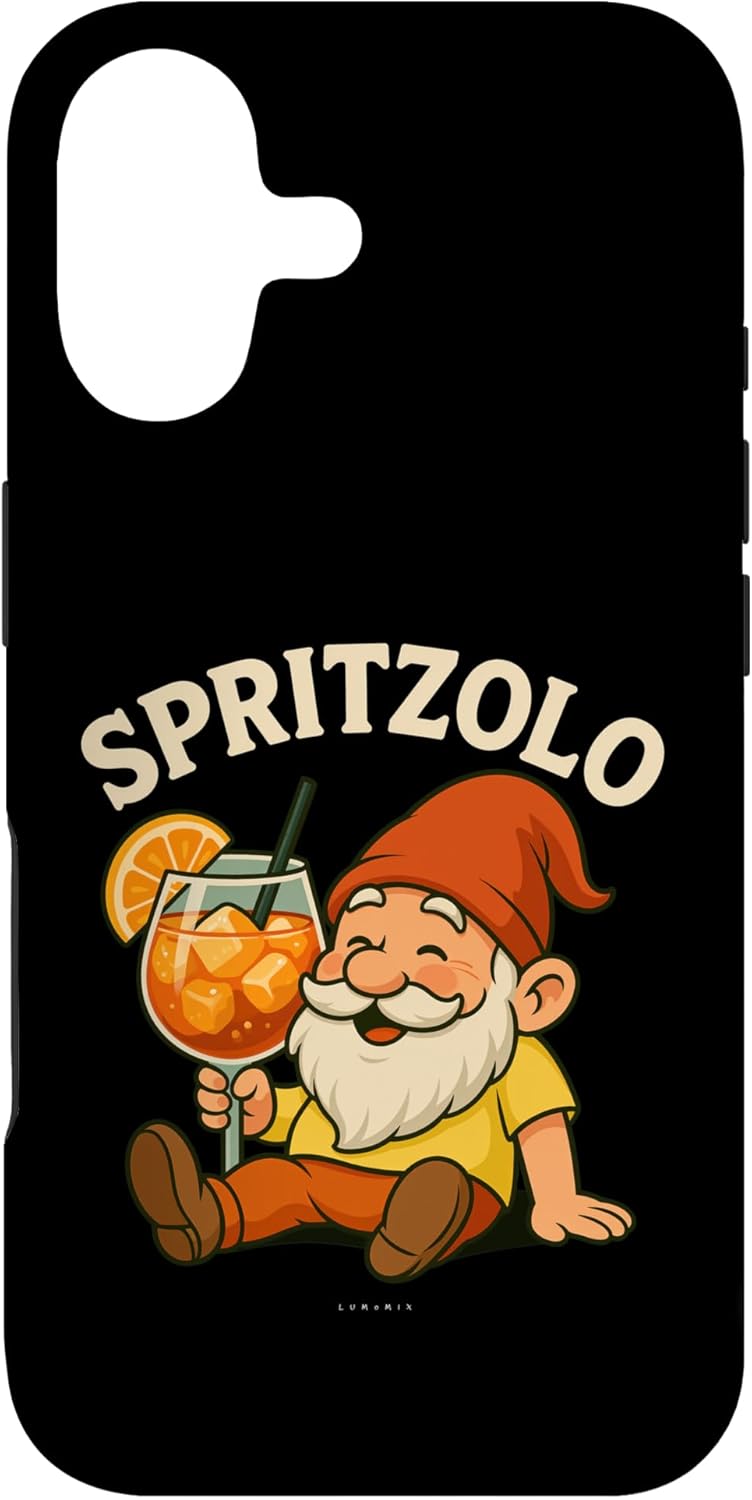 Cover per iPhone 17 con grafica “Divertenti - Spritz Alcool Frasi Simpatiche Spritzolo”
