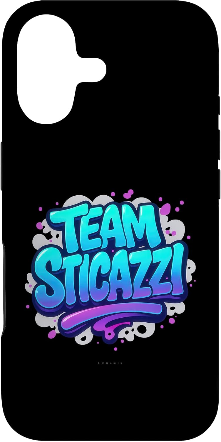 Cover per iPhone 17 con grafica “Divertenti Sticazzi - Scritte Simpatiche”