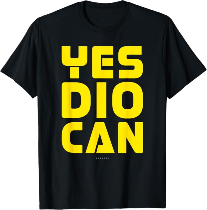 T-shirt con grafica “Bestemmia - Yes Dio Can - Frasi Veneto - Scritte Divertenti”