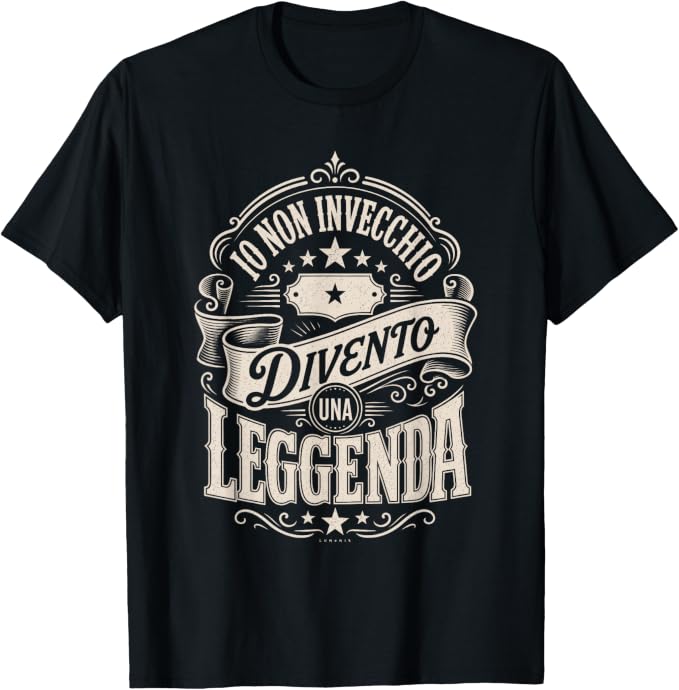 T-shirt con grafica “Compleanno Regalo Divertente Io Non Invecchio”