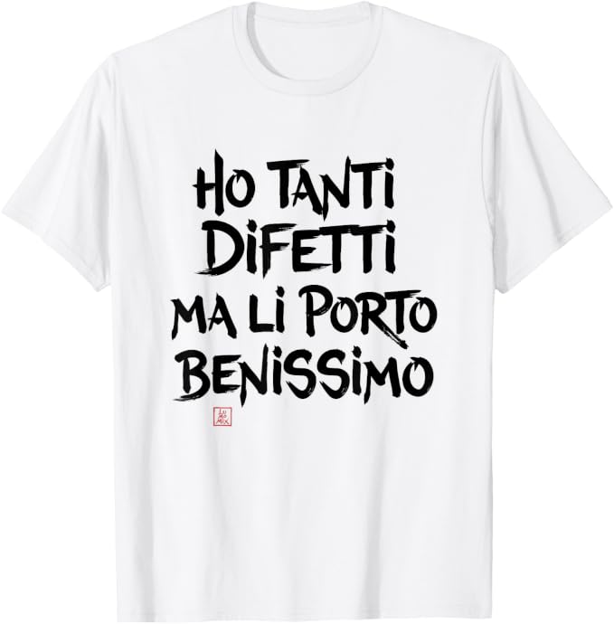 T-shirt con grafica “Divertenti - Scritte Simpatiche - Frasi Ironiche”